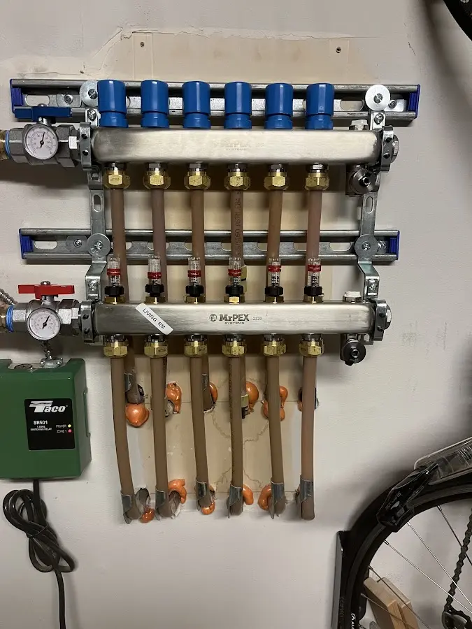 Plumber performing Leak Detection at a residential property in Lewisburg